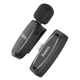 Бездротовий мікрофон Hoco L15 iPhone Lightning Wireless Digital Microphone Crystal lavalier Black - изображение 1