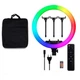 Лампа Кольцевая LED RL-21 RGB Original 54 cm 65w | 416 Lights | Remote I 3m cable with plug I 3 holder I carry bag - изображение 1