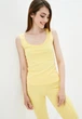 Жіночий костюм майка + легінси Подіум Fray 27926-YELLOW XL Жовтий - зображення 2