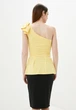Женский костюм блуза с бантиком + юбка миди Подіум Bow 27928-YELLOW S Желтый - изображение 5