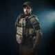 Плитоноска TUR PRO Скелетон. (Комплект 7 подсумков) с системой быстрого сброса. Molle. Цвет Мультикам. - изображение 5