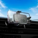 Автомобильный держатель HOCO H78 Vista |для телефона, от 4.5" до 7", регулировка угла наклона, механическая раздвижная система фиксации, легкая установка в дефлектор| Серый - изображение 5