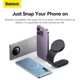 Автомобильный магнитный держатель Baseus C02 Magnetic Phone Holder |для телефона, надежная фиксация, легкая установка, вращение на 360 градусов, универсальная совместимость| Черный - изображение 13
