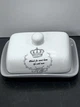 Маслянка керамічна Interos ZFC046 CR 1,25 л Корона - изображение 2