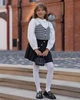 Детские ажурные белые колготки из микрофибры 140 ден-140-152 - изображение 5