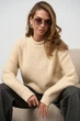Жіночий светр 2834 ТМ Triko Bakh 48-52 бежевий (2834_beige_1) - зображення 2