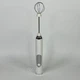Капучинатор для молока и сливок электрический беспроводной Egg Beater, портативный мини-миксер вспенитель с 2 насадками из нержавеющей стали для латте, капучино, кофе, коктейлей и соусов, USB зарядка Белый AND-1-50-White - изображение 2