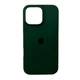 Чохол для смартфона Silicone Full Case AA Open Cam for Apple iPhone 16 Pro Max 40,Atrovirens (FullOpeAAi16PM-40) - изображение 1