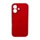Чохол для смартфона Silicone Full Case AA Camera Protect for Apple iPhone 16 43,Berry Red (FullAAi16-43) - изображение 1