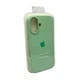Чохол для смартфона Silicone Full Case AA Open Cam for Apple iPhone 16 51,Avokado Green (FullOpenAAi16-51) - изображение 2