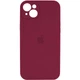 Чохол для смартфона Silicone Full Case AA Camera Protect for Apple iPhone 15 47,Plum (FullAAi15-47) - изображение 1