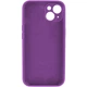 Чохол Premium для смартфона Silicone Full Case AA Camera Protect for Apple iPhone 13 19,Purple (FullAAi13-19) - зображення 2
