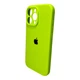 Чохол Premium для смартфона Silicone Full Case AA Camera Protect for Apple iPhone 16 Pro 24,Shiny Green (FullAAi16P-24) - зображення 5