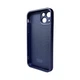 Чохол Premium для смартфона AG Glass Matt Frame Color Logo for Apple iPhone 12 Navy Blue (AGMattFrameiP12Blue) - зображення 2