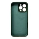 Чохол для смартфона Silicone Full Case AA Camera Protect for Apple iPhone 16 Pro 40,Atrovirens (FullAAi16P-40) - изображение 3