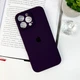 Чохол Premium для смартфона Silicone Full Case AA Camera Protect for Apple iPhone 16 Pro 59,Berry Purple (FullAAi16P-59) - изображение 7
