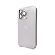 Чохол для смартфона AG Glass Matt Frame Color Logo for Apple iPhone 12 Pro Titanium Grey (AGMattFrameiP12PGrey) - изображение 1