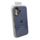 Чохол для смартфона Silicone Full Case AA Camera Protect for Apple iPhone 16 28,Lavender Grey (FullAAi16-28) - изображение 2