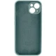 Чохол Premium для смартфона Silicone Full Case AA Camera Protect for Apple iPhone 15 46,Pine Green (FullAAi15-46) - изображение 4