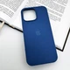Чохол для смартфона Silicone Full Case AA Open Cam for Apple iPhone 16 Pro Max 16, Blue (FullOpenAi16PM-16) - зображення 5
