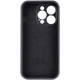 Чохол Premium для смартфона Silicone Full Case AA Camera Protect for Apple iPhone 14 Pro Max 14,Black (FullAAi14PM-14) - зображення 4