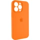 Чохол для смартфона Silicone Full Case AA Camera Protect for Apple iPhone 15 Pro Max 52,Orange (FullAAi15PM-52) - изображение 2
