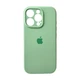 Чохол для смартфона Silicone Full Case AA Camera Protect for Apple iPhone 16 Pro Max 51,Avokado Green (FullAAi16PM-51) - изображение 1