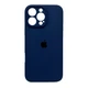 Чохол для смартфона Silicone Full Case AA Camera Protect for Apple iPhone 16 Pro Max 7,Dark Blue (FullAAi16PM-7) - изображение 1