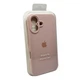 Чохол для смартфона Silicone Full Case AA Camera Protect for Apple iPhone 16 15,Pink Sand (FullAAi16-15) - изображение 2
