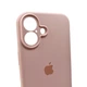 Чохол для смартфона Silicone Full Case AA Camera Protect for Apple iPhone 16 15,Pink Sand (FullAAi16-15) - изображение 5