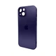 Чохол для смартфона AG Glass Matt Frame Color Logo for Apple iPhone 15 Deep Purple (AGMattFrameiP15Purple) - изображение 1