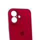 Чохол для смартфона Silicone Full Case AA Camera Protect for Apple iPhone 16 35,Maroon (FullAAi16-35) - изображение 6