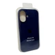 Чохол для смартфона Silicone Full Case AA Open Cam for Apple iPhone 16 39,Navy Blue (FullOpeAAi16-39) - изображение 7