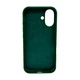 Чохол для смартфона Silicone Full Case AA Open Cam for Apple iPhone 16 31,Dark Green (FullOpenAAi16-31) - изображение 3