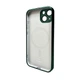 Чохол Premium для смартфона AG Glass Sapphire Frame MagSafe Logo for Apple iPhone 14 Cangling Green (AGSappiFRP14Green) - изображение 2
