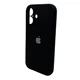 Чохол для смартфона Silicone Full Case AA Camera Protect for Apple iPhone 16 14,Black (FullAAi16-14) - изображение 5