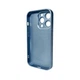 Чохол для смартфона AG Glass Matt Frame Color Logo for Apple iPhone 15 Pro Sierra Blue (AGMattFrameiP15PLBlue) - изображение 2
