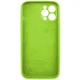 Чохол для смартфона Silicone Full Case AA Camera Protect for Apple iPhone 12 Pro 24,Shiny Green (FullAAi12P-24) - изображение 2