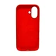 Чохол для смартфона Silicone Full Case AA Open Cam for Apple iPhone 16 20,China Red (FullOpenAAi16-20) - изображение 3