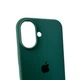 Чохол для смартфона Silicone Full Case AA Open Cam for Apple iPhone 16 46,Pine Green (FullOpeAAi16-46) - изображение 5