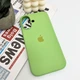 Чохол для смартфона Silicone Full Case AA Open Cam for Apple iPhone 16 1,Mint (FullOpenAAi16-1) - изображение 4