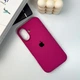 Чохол для смартфона Silicone Full Case AA Open Cam for Apple iPhone 16 32,Dragon Fruit (FullOpeAAi16-32) - изображение 6