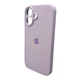 Чохол для смартфона Silicone Full Case AA Camera Protect for Apple iPhone 16 58,Lilac (FullAAi16-58) - изображение 5