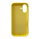 Чохол Premium для смартфона Silicone Full Case AA Open Cam for Apple iPhone 16 56,Sunny Yellow (FullOpeAAi16-56) - зображення 2
