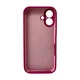 Чохол для смартфона Silicone Full Case AA Camera Protect for Apple iPhone 16 32,Dragon Fruit (FullAAi16-32) - изображение 3