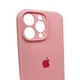 Чохол Premium для смартфона Silicone Full Case AA Camera Protect for Apple iPhone 16 Pro 41,Pink (FullAAi16P-41) - изображение 6