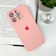 Чохол Premium для смартфона Silicone Full Case AA Camera Protect for Apple iPhone 16 Pro 41,Pink (FullAAi16P-41) - изображение 7