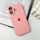 Чохол для смартфона Silicone Full Case AA Camera Protect for Apple iPhone 16 41,Pink (FullAAi16-41) - изображение 7