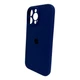 Чохол для смартфона Silicone Full Case AA Camera Protect for Apple iPhone 16 Pro Max 39,Navy Blue (FullAAi16PM-39) - зображення 5
