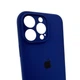 Чохол для смартфона Silicone Full Case AA Camera Protect for Apple iPhone 16 Pro Max 39,Navy Blue (FullAAi16PM-39) - зображення 6
